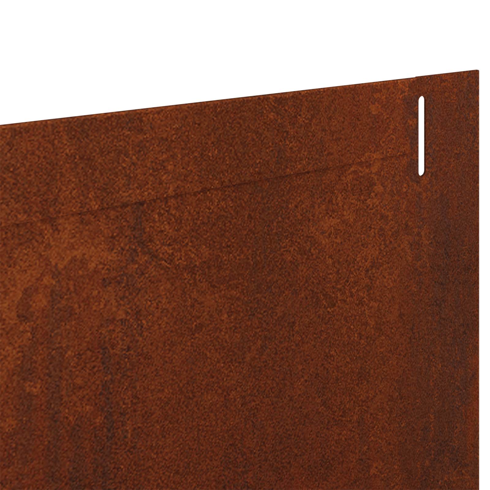 vidaXL Krawężnik do trawnika 10 pcs 102 x 10 x 4 cm Stal Rdzawy