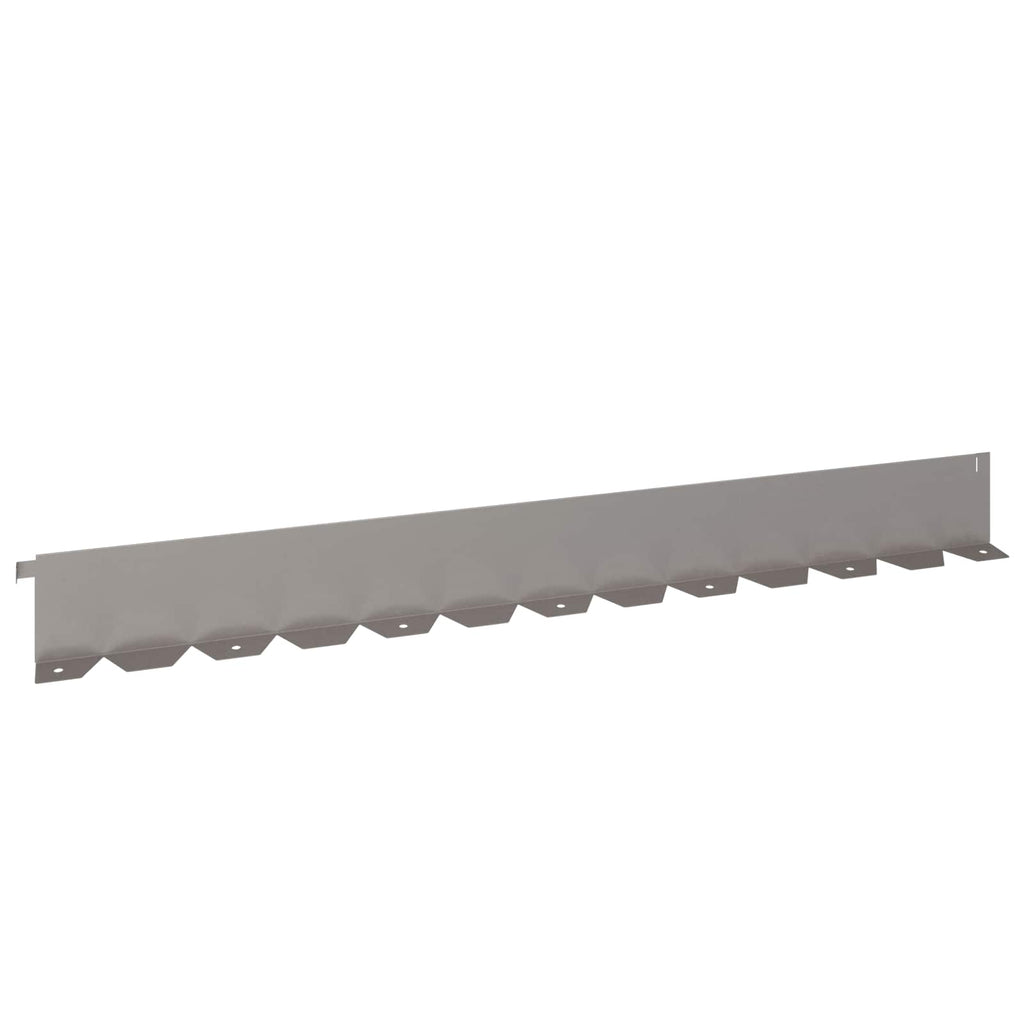 vidaXL Krawężnik do trawnika 30 pcs 102 x 10 x 4 cm Stal Rdzawy