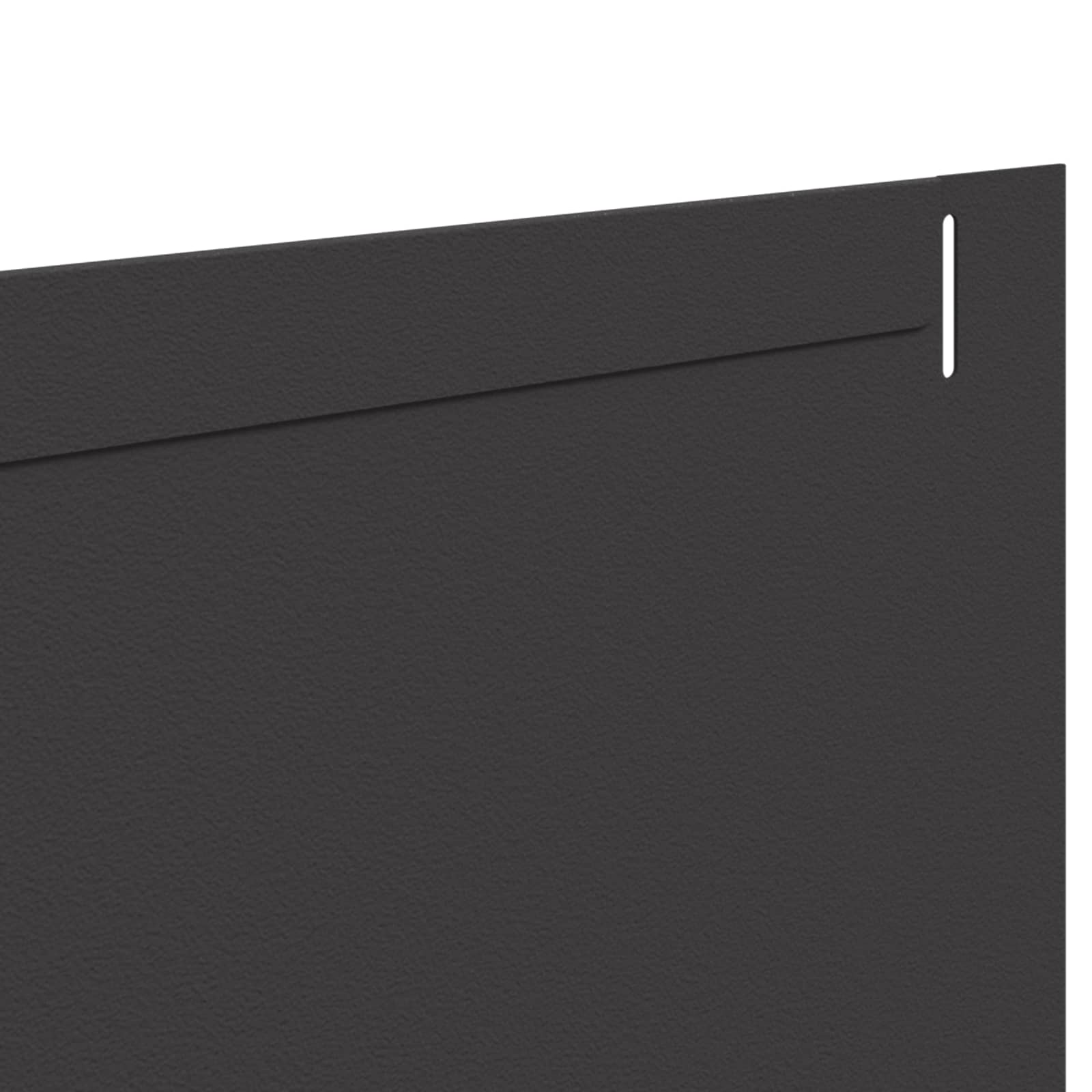 vidaXL Krawężnik do trawnika 20 pcs 102 x 15 x 4 cm Stal Czarny