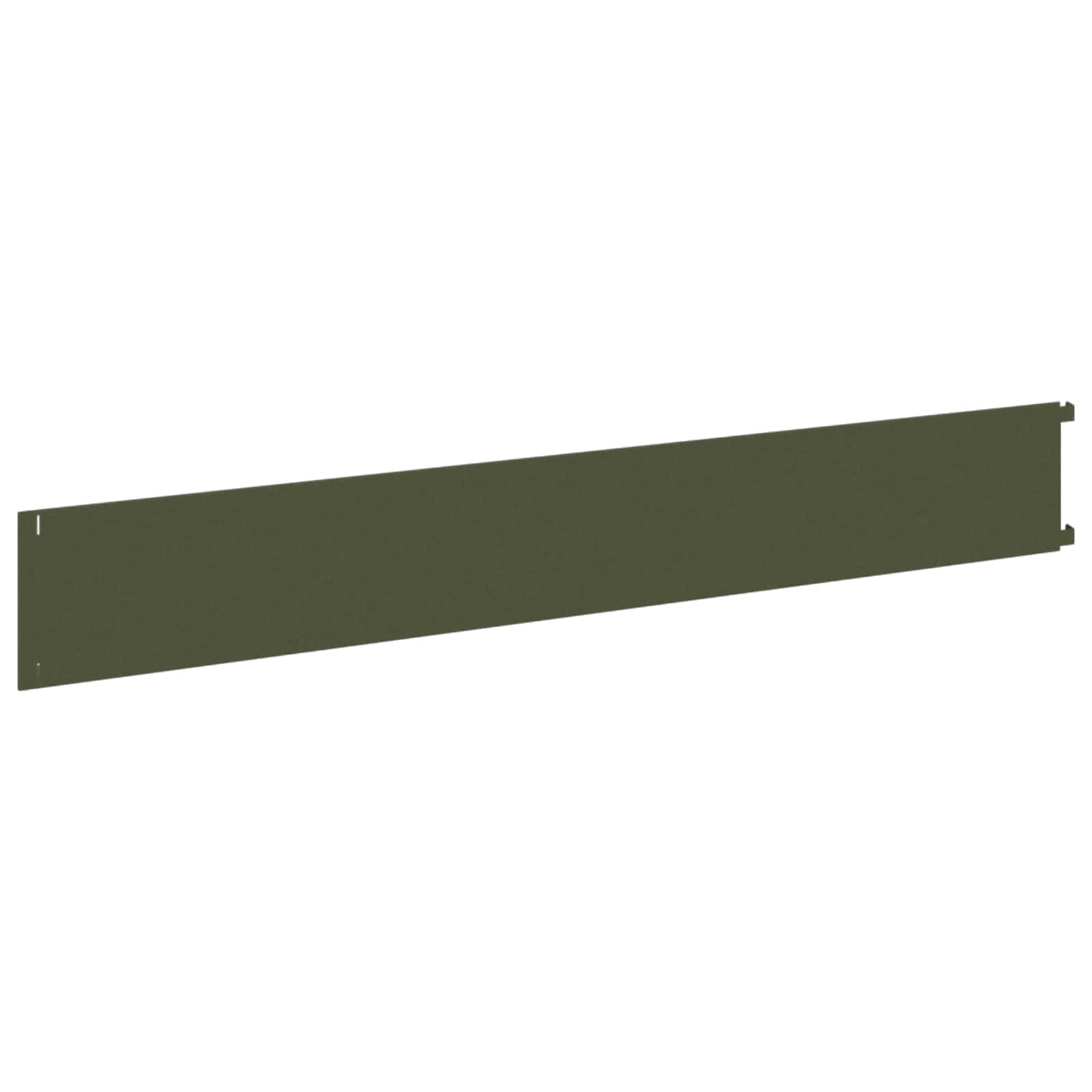 vidaXL Krawężnik do trawnika 20 pcs 102 x 15 x 4 cm Stal