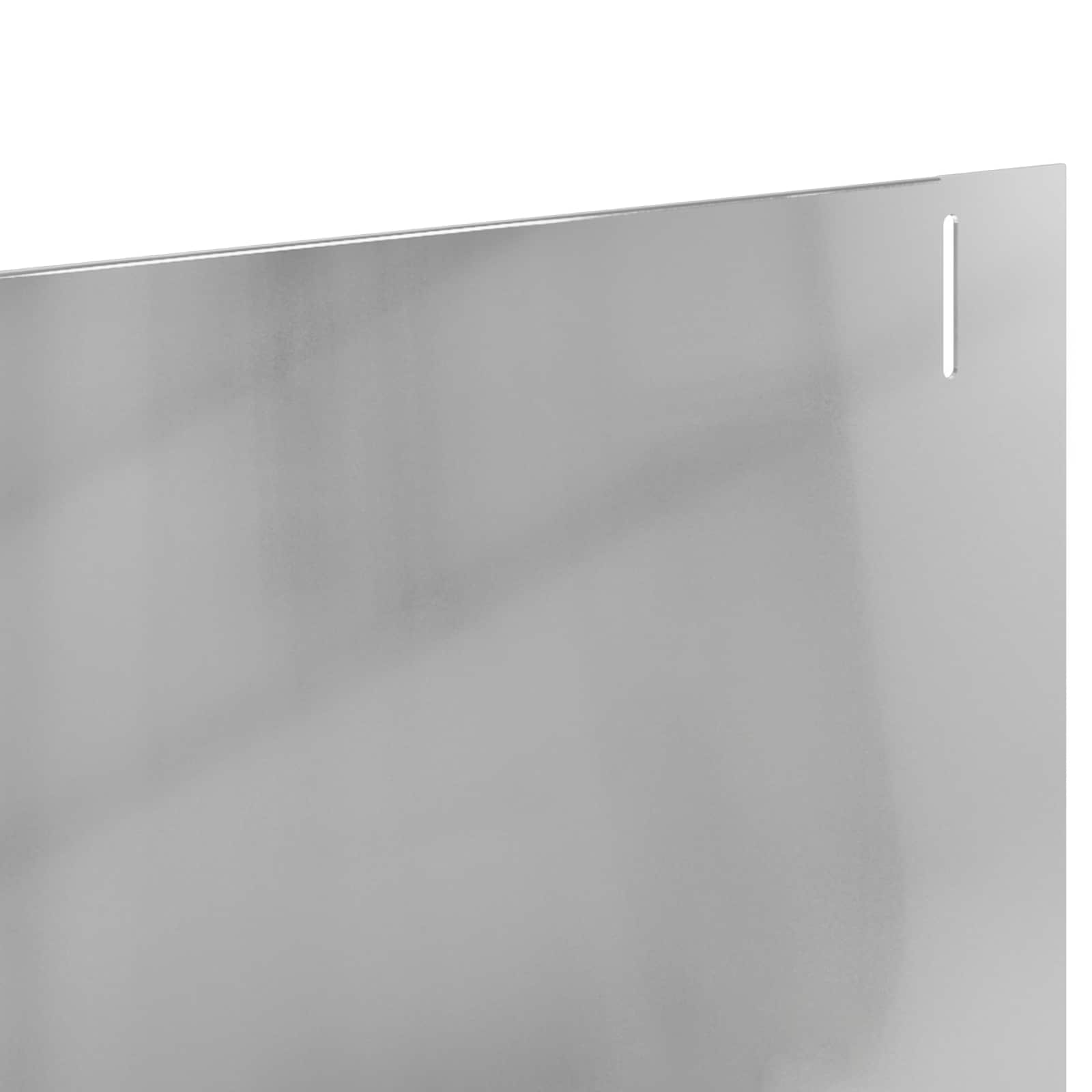 vidaXL Krawężnik do trawnika 10 pcs 102 x 15 x 4 cm Stal srebrny