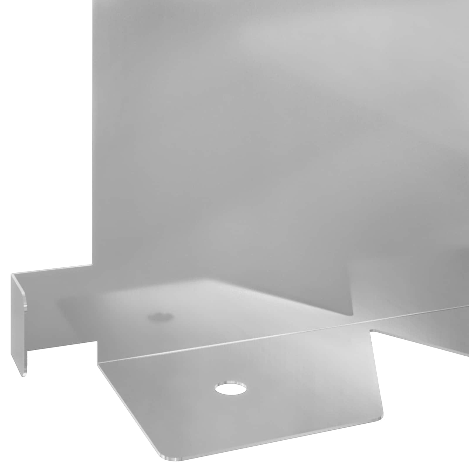 vidaXL Krawężnik do trawnika 10 pcs 102 x 15 x 4 cm Stal srebrny