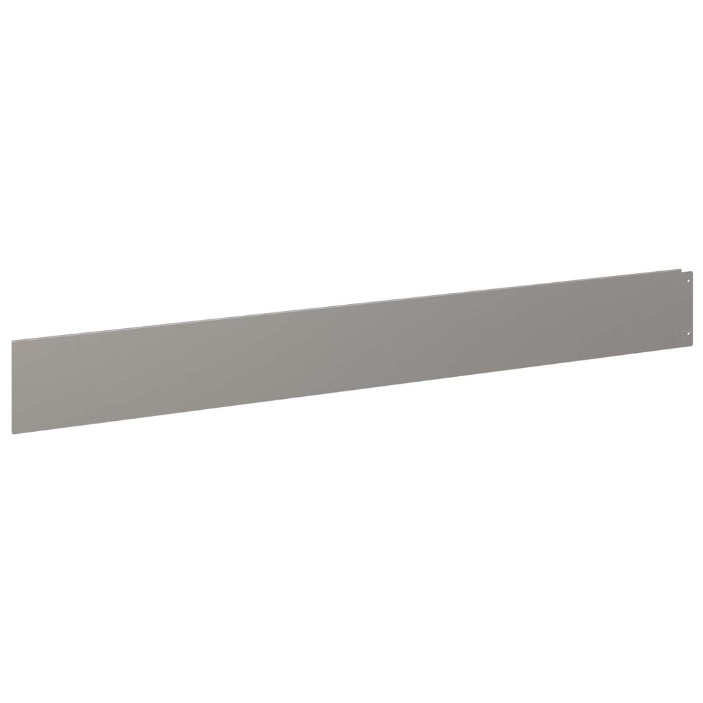 vidaXL Krawężnik do trawnika 10 pcs 100 x 12 cm Stal Rdzawy