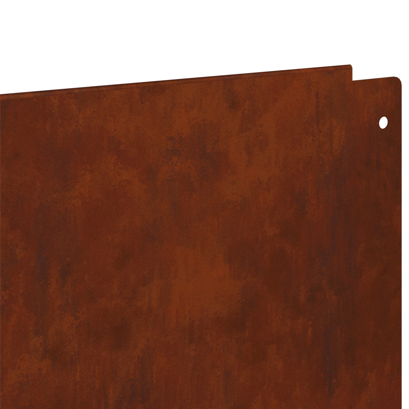 vidaXL Krawężnik do trawnika 20 pcs 100 x 12 cm Stal Rdzawy