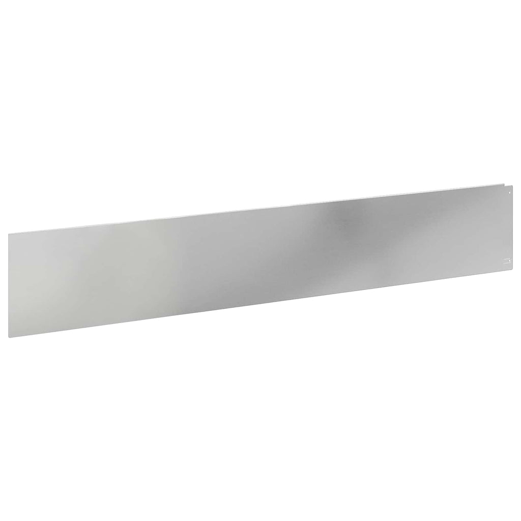 vidaXL Krawężnik do trawnika 10 pcs 100 x 18 cm Stal srebrny
