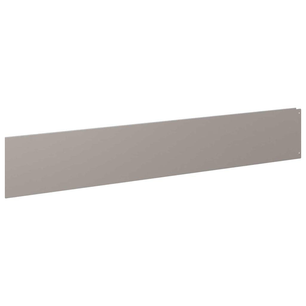 vidaXL Krawężnik do trawnika 30 pcs 100 x 18 cm Stal Rdzawy