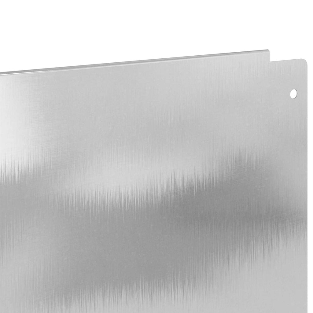 vidaXL Krawężnik do trawnika 10 szt. 100 x 22 cm Stal srebrny