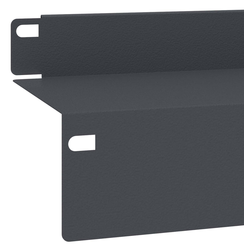 vidaXL Krawężnik do trawnika 20 szt. 100 x 10 x 8 cm Stal antracytowy