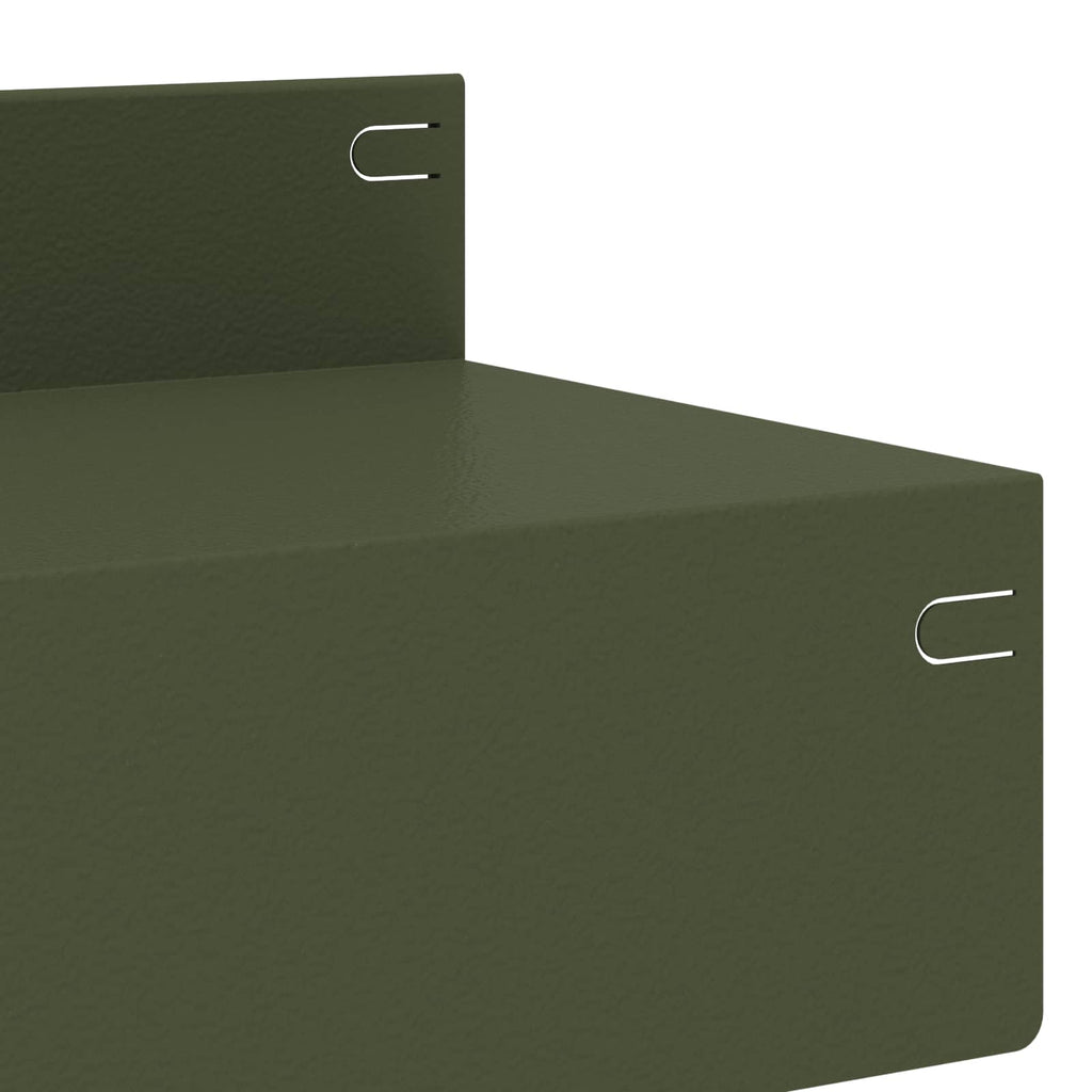 vidaXL Krawężnik do trawnika 20 szt. 100 x 10 x 8 cm Stal