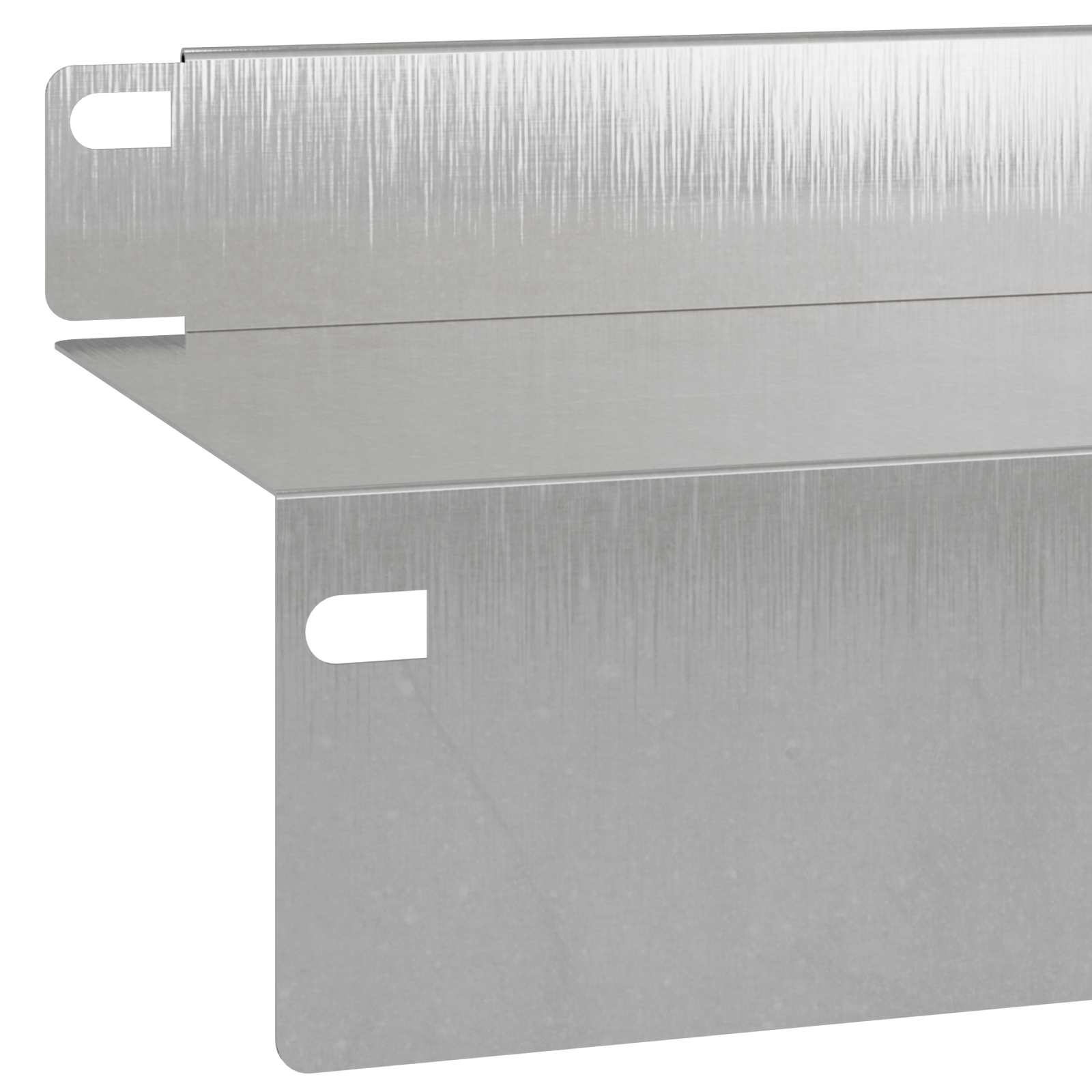 vidaXL Krawężnik do trawnika 10 pcs 100 x 10 x 8 cm Stal srebrny