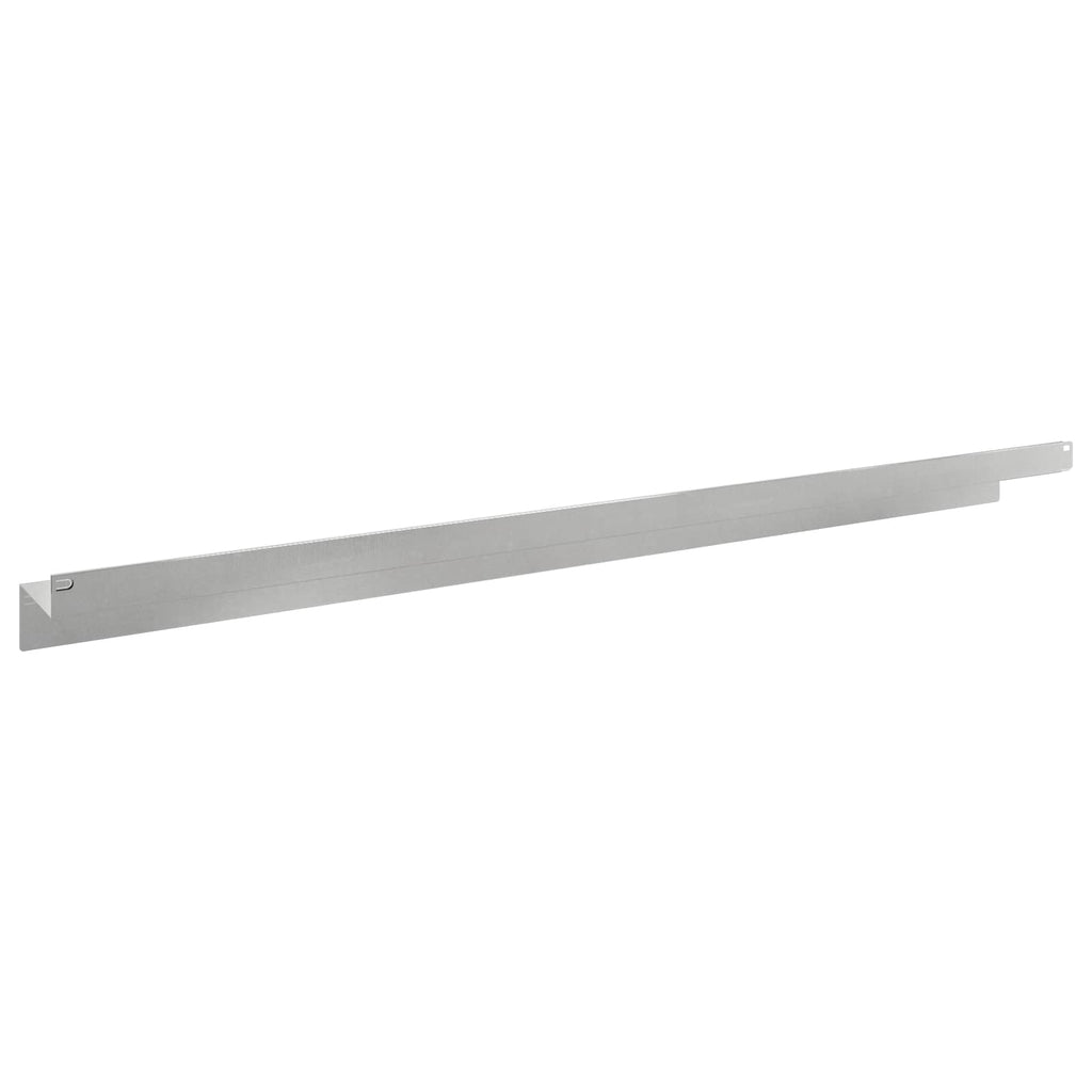 vidaXL Krawężnik do trawnika 30 pcs 100 x 10 x 8 cm Stal srebrny
