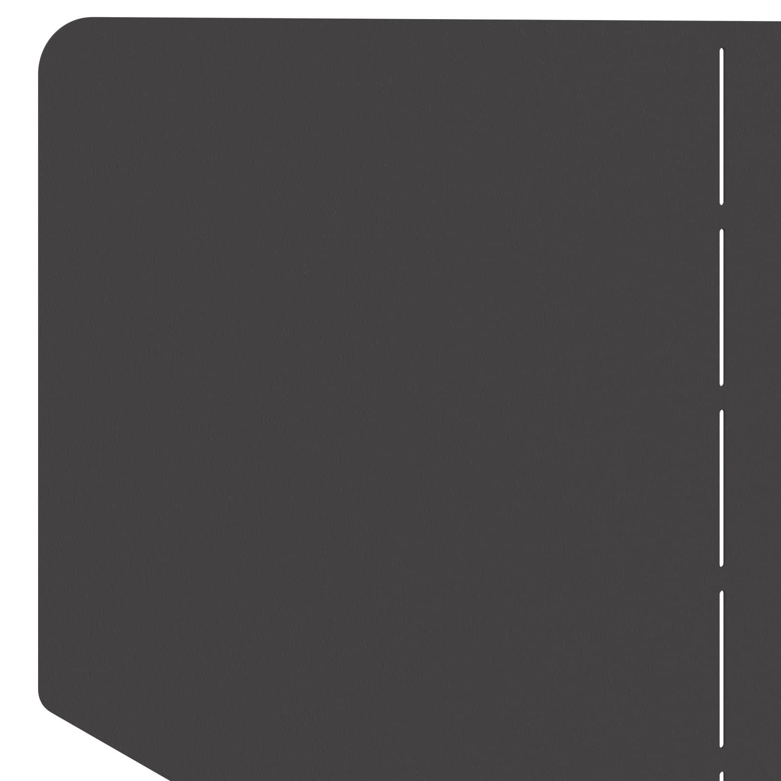vidaXL Krawężnik do trawnika 100 x 45 cm Stal Czarny