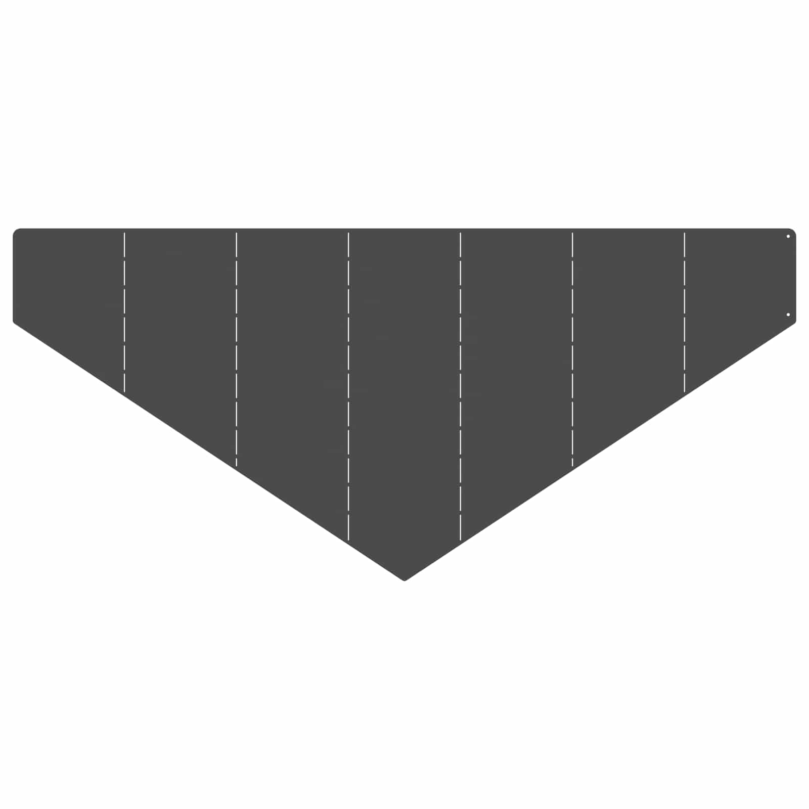 vidaXL Krawężnik do trawnika 100 x 45 cm Stal Czarny