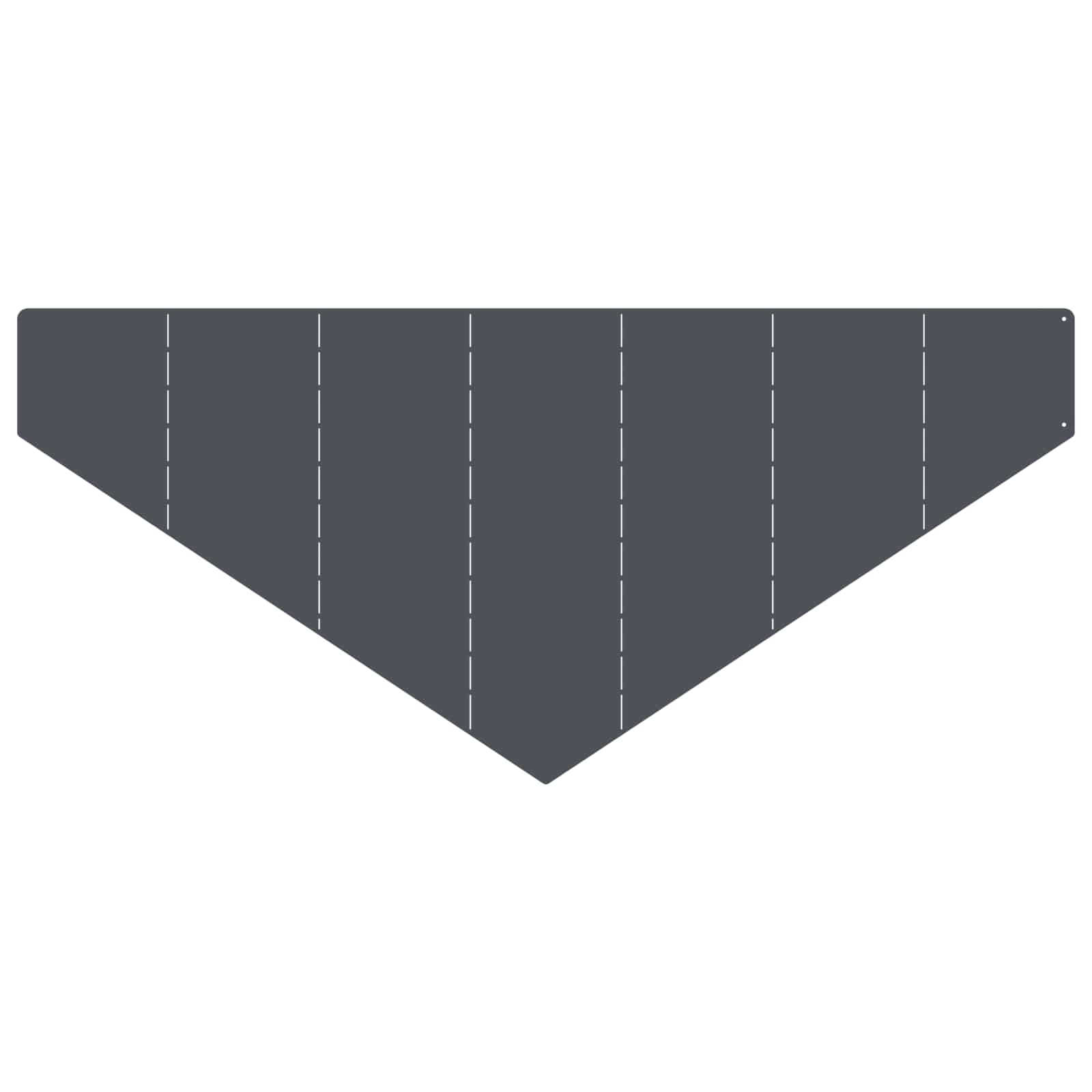 vidaXL Krawężnik do trawnika 100 x 45 cm Stal antracytowy