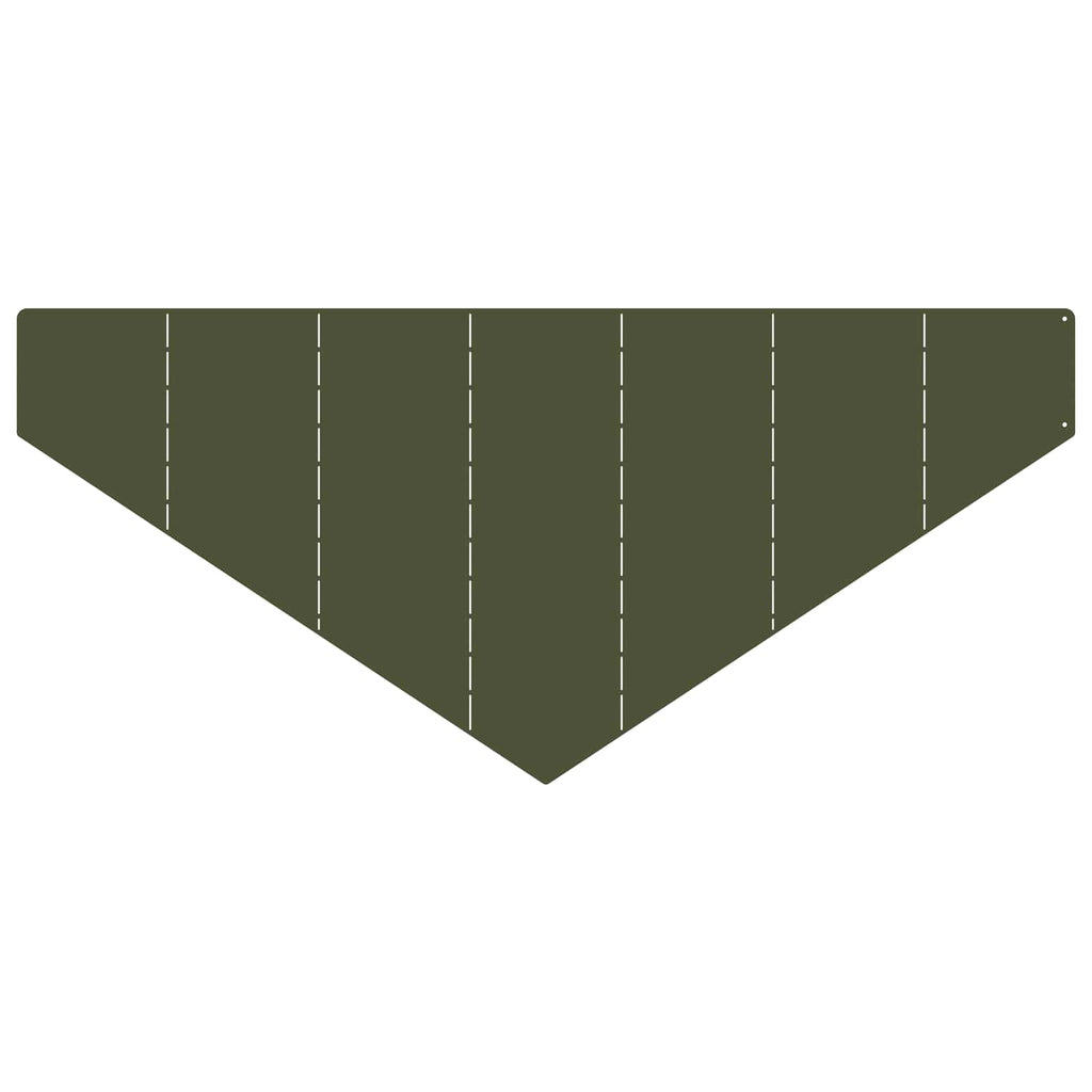 vidaXL Krawężnik do trawnika 100 x 45 cm Stal Oliwkowy zielony