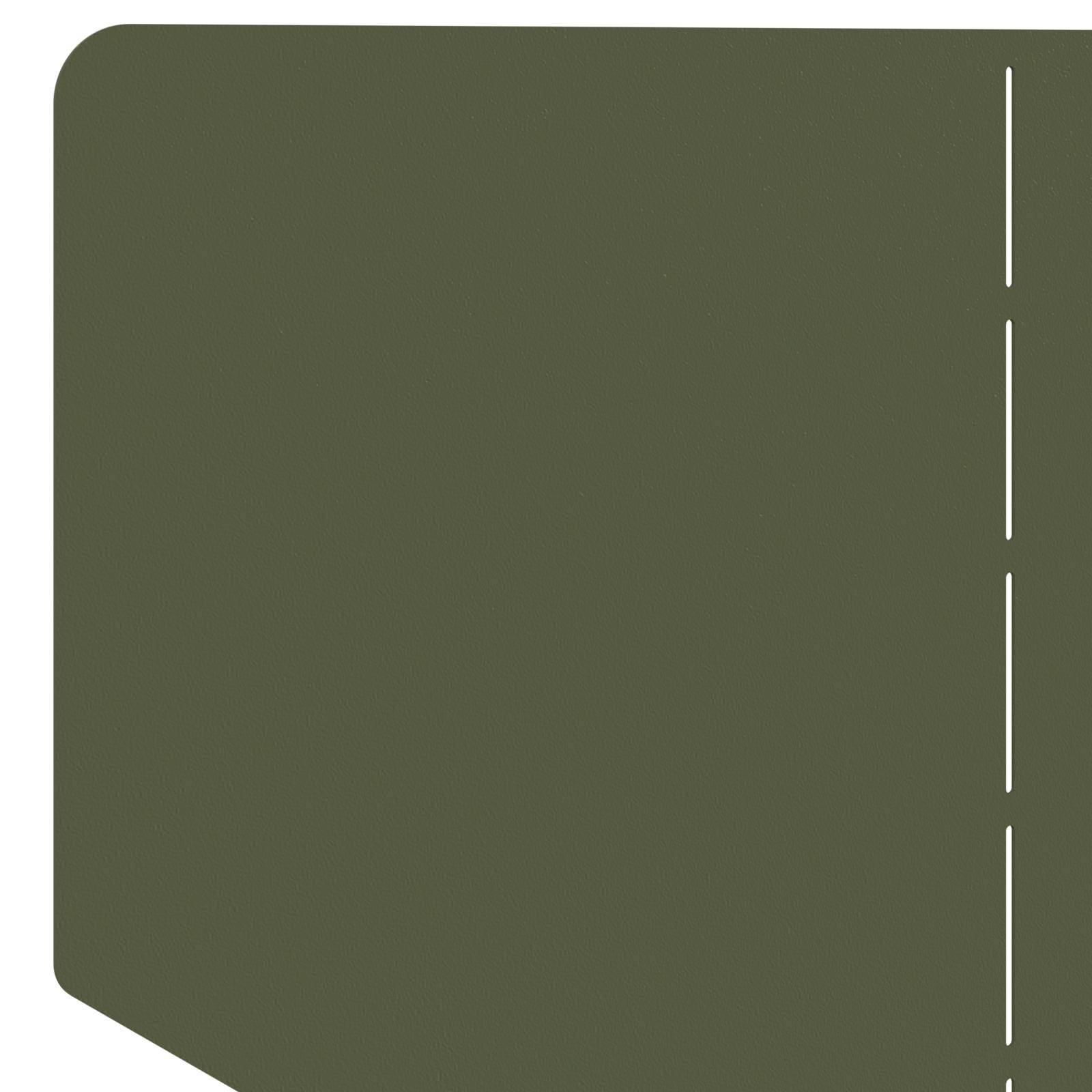 vidaXL Krawężnik do trawnika 4 szt. 100 x 45 cm Stal Oliwkowy zielony