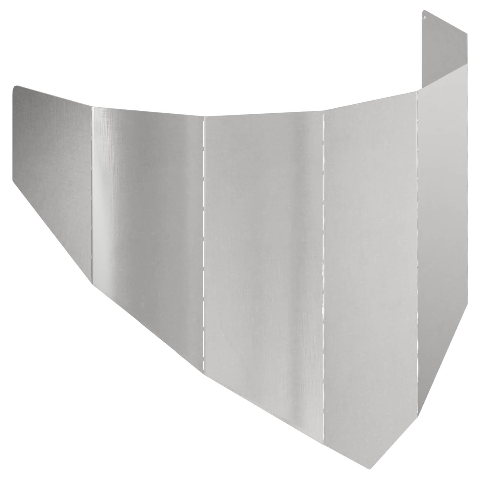 vidaXL Krawężnik do trawnika 100 x 45 cm Stal srebrny