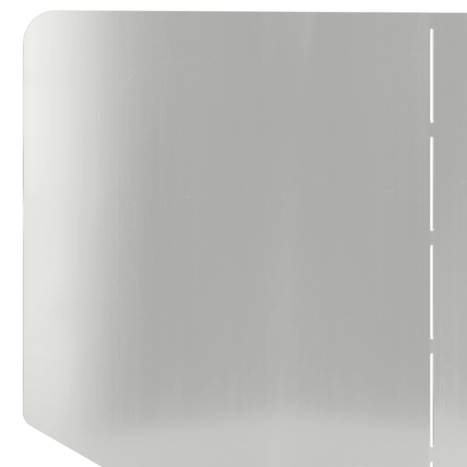vidaXL Krawężnik do trawnika 100 x 45 cm Stal srebrny