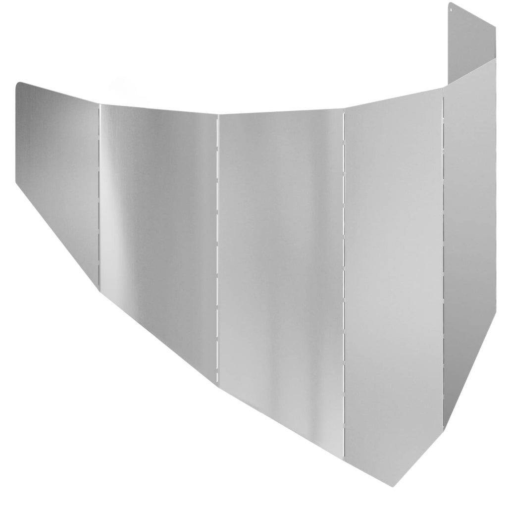 vidaXL Krawężnik do trawnika 100 x 45 cm Stal srebrny