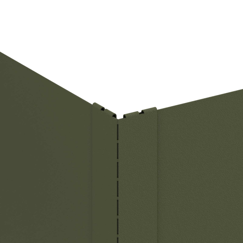 vidaXL Krawężnik do trawnika 4 szt. 100 x 60 x 20 cm Stal