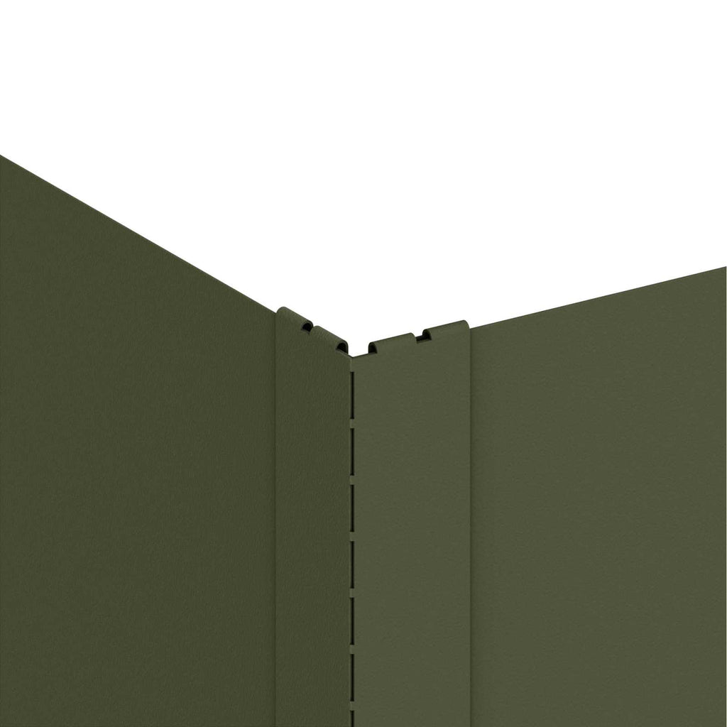 vidaXL Krawężnik do trawnika 4 szt. 100 x 100 x 35 cm Stal