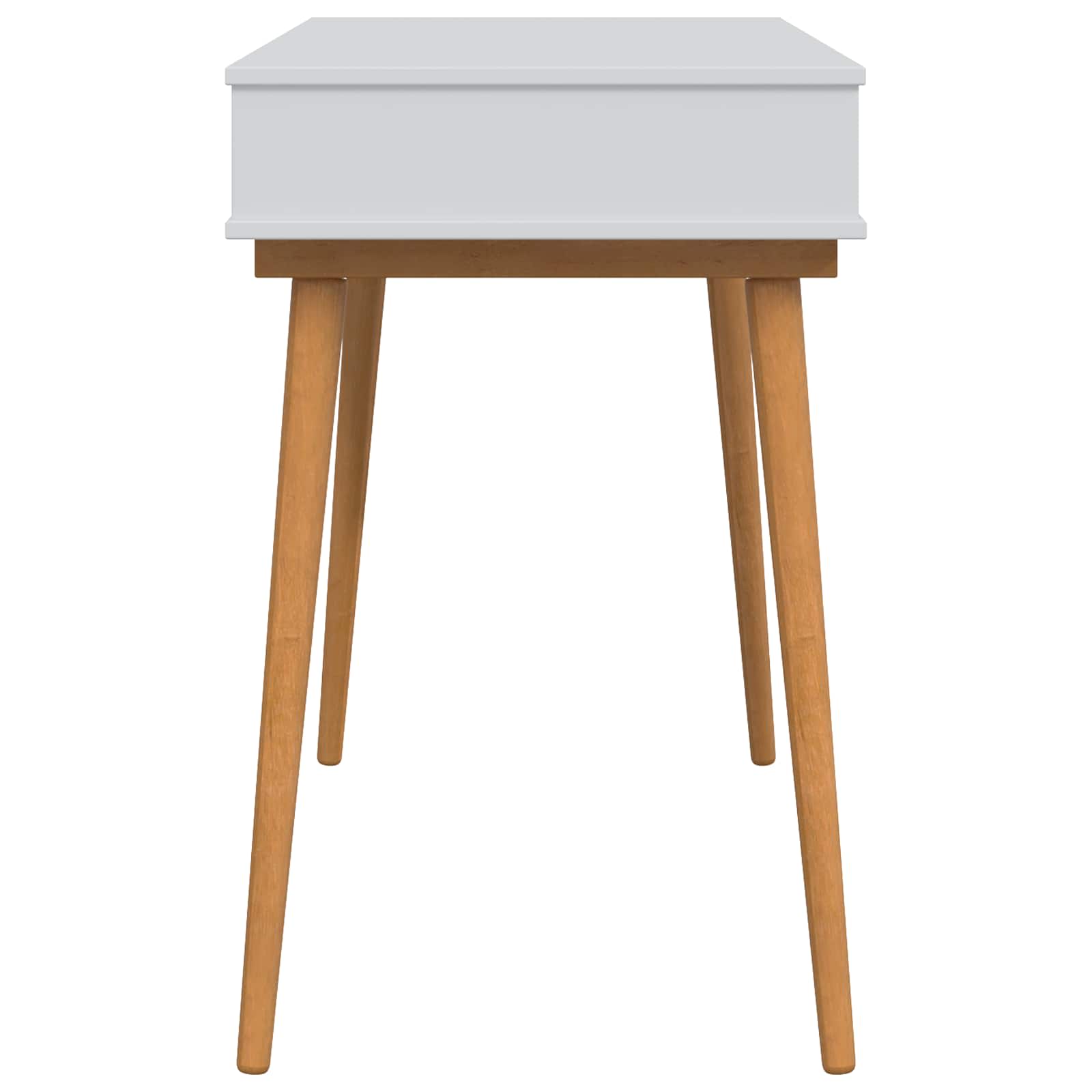 vidaxl Toaletka FAUSKE Biały 100 x 50 x 78 cm