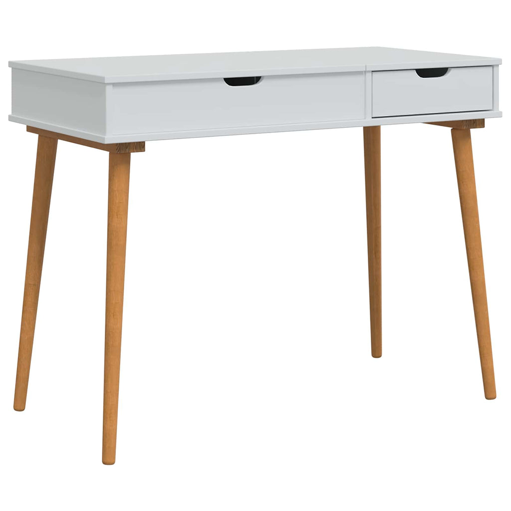 vidaxl Toaletka FAUSKE Biały 100 x 50 x 78 cm