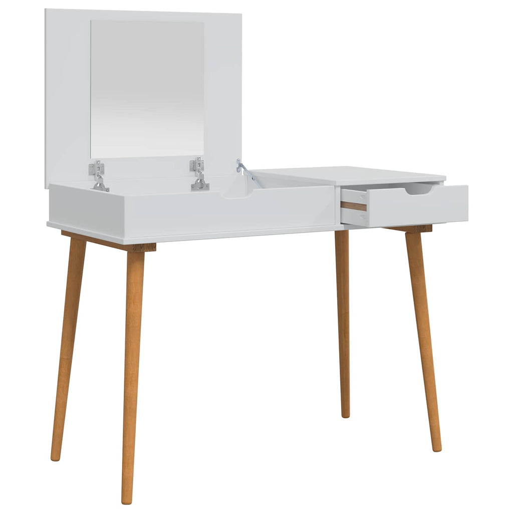 vidaxl Toaletka FAUSKE Biały 100 x 50 x 78 cm