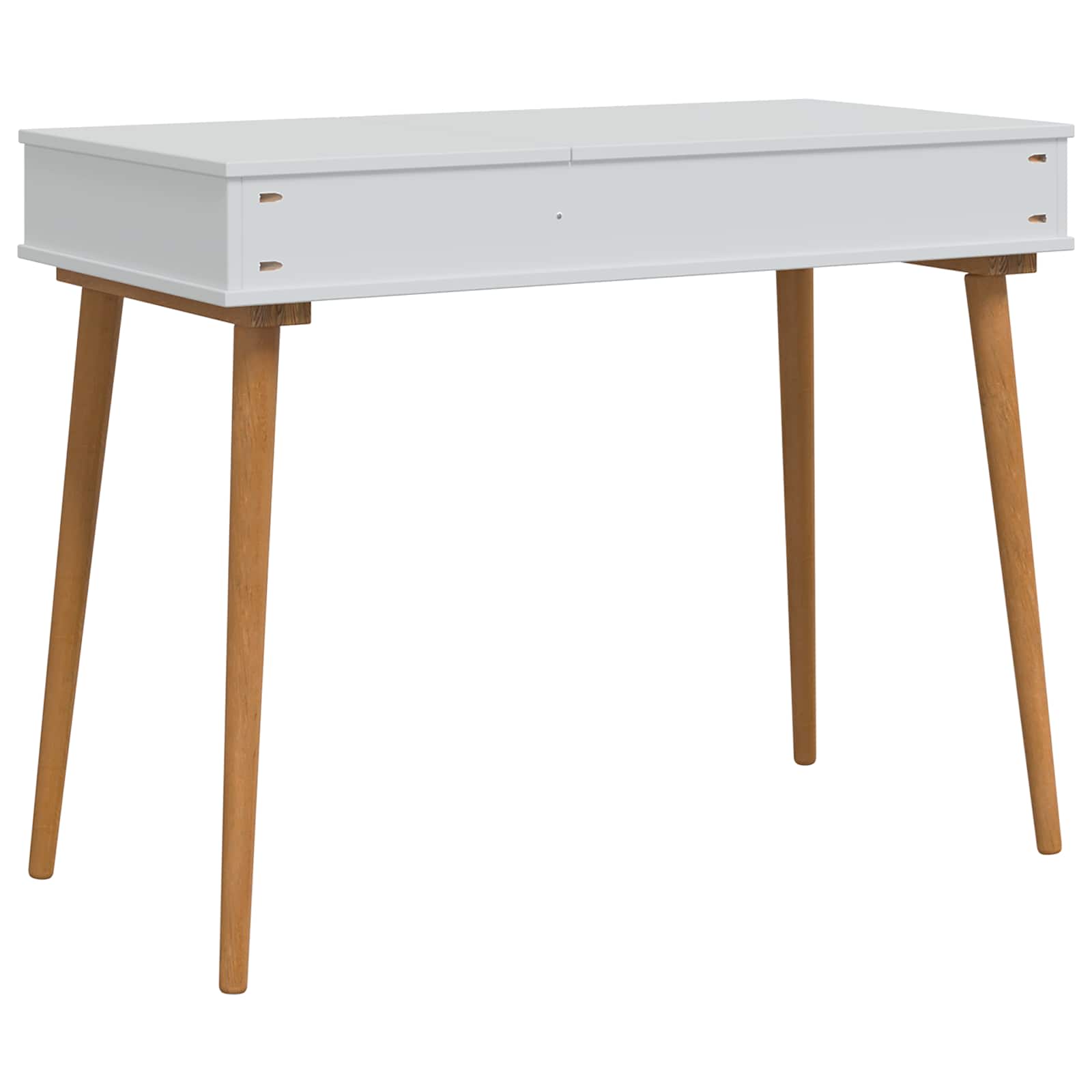 vidaxl Toaletka FAUSKE Biały 100 x 50 x 78 cm