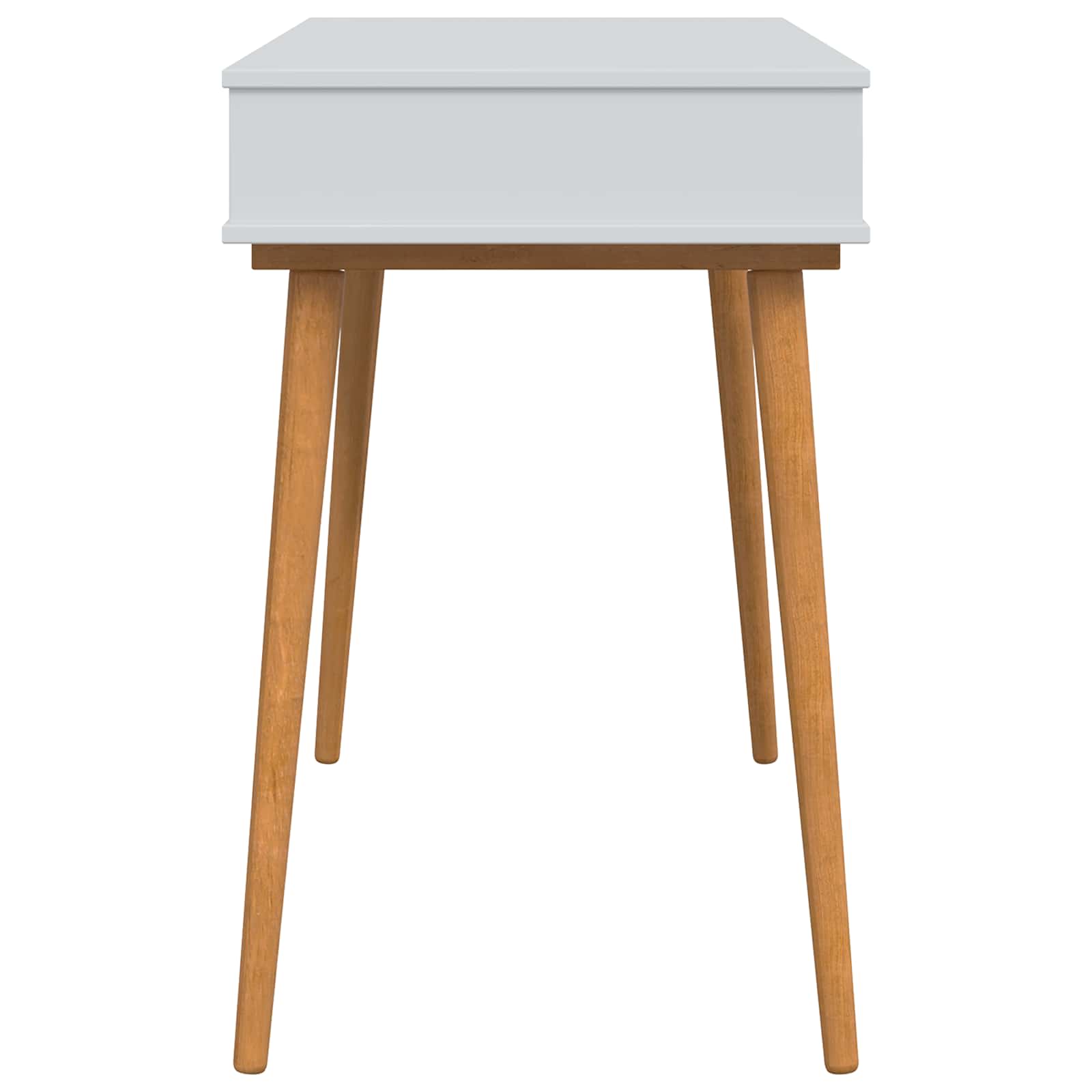 vidaxl Toaletka FAUSKE Biały 100 x 50 x 78 cm
