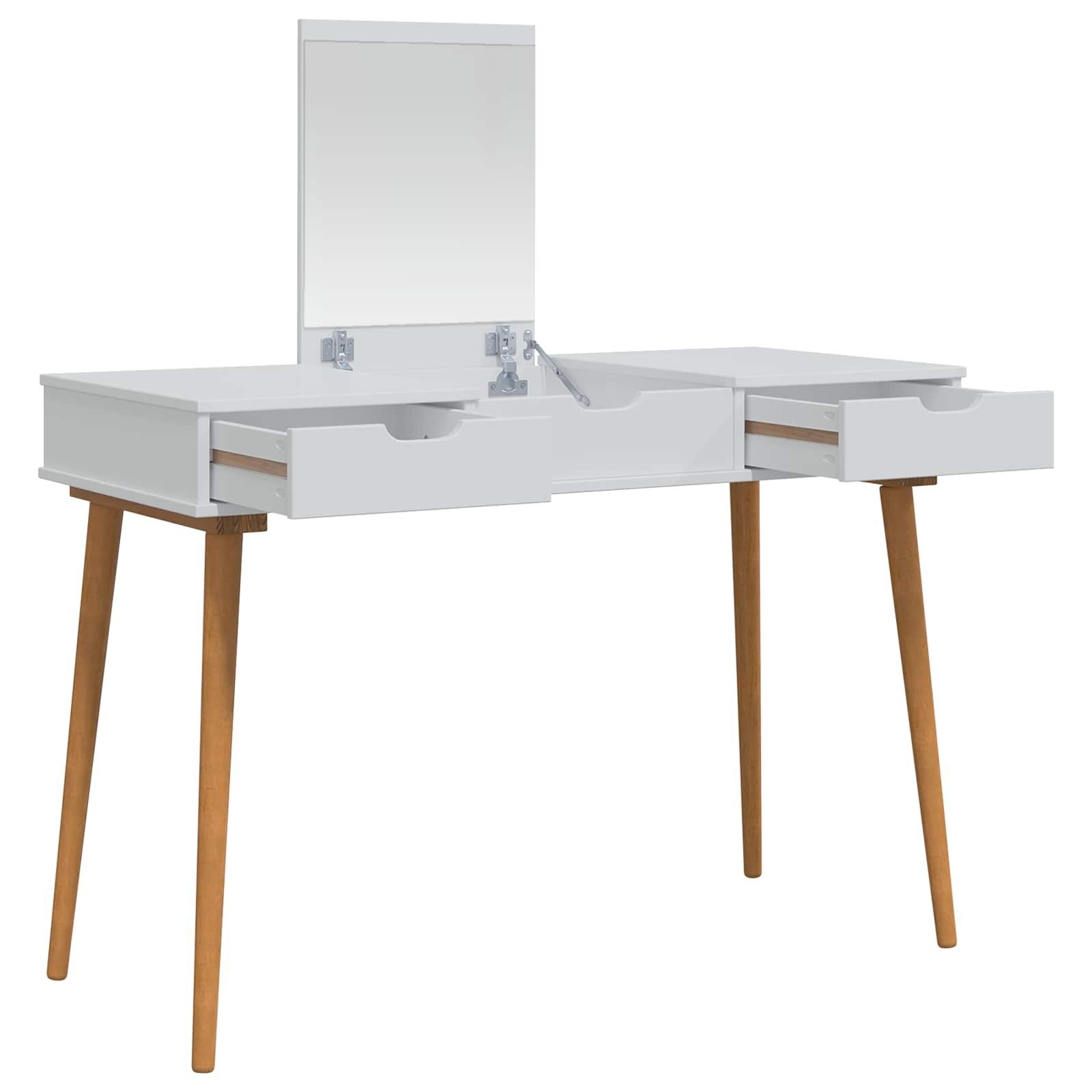 vidaxl Toaletka FAUSKE Biały 112 x 50 x 78 cm