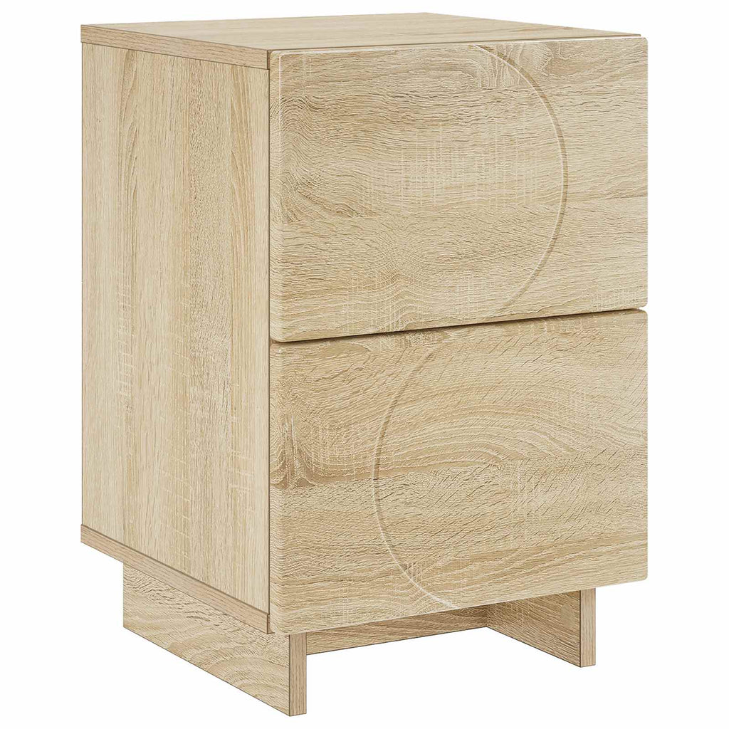 vidaXL Szafka Nocna dąb Sonoma 33,5 x 34,5 x 50 cm Drewno inżynieryjne