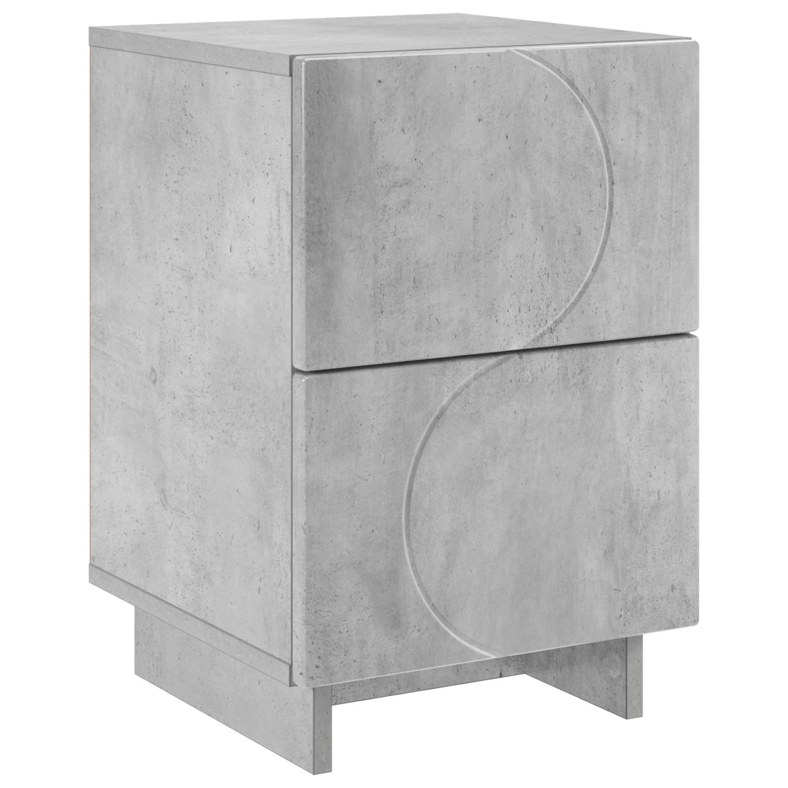 vidaXL Szafka Nocna Betonowy szary 33,5 x 34,5 x 50 cm