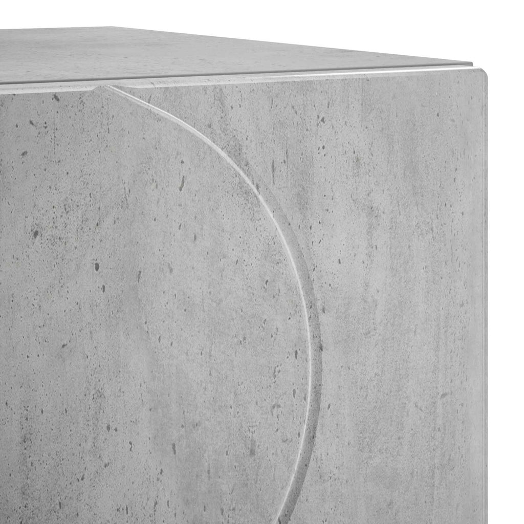 vidaXL Szafka Nocna 2 szt. Betonowy szary 33,5 x 34,5 x 50 cm
