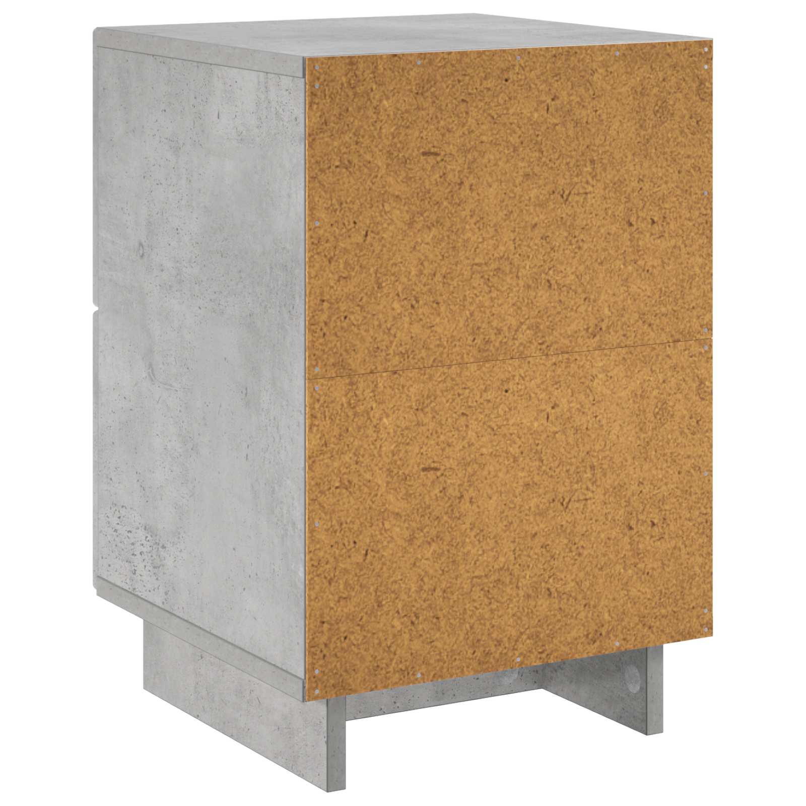 vidaXL Szafka Nocna 2 szt. Betonowy szary 33,5 x 34,5 x 50 cm