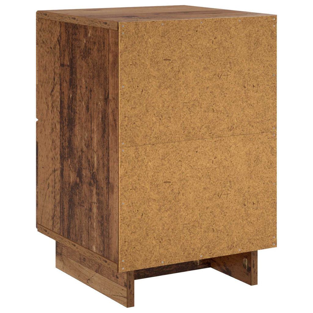 vidaXL Szafka Nocna Drewno dębowe 33,5 x 34,5 x 50 cm