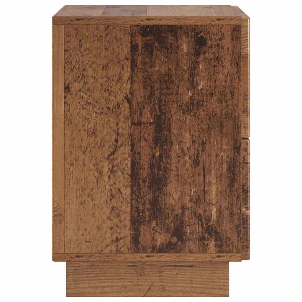 vidaXL Szafka Nocna Drewno dębowe 33,5 x 34,5 x 50 cm