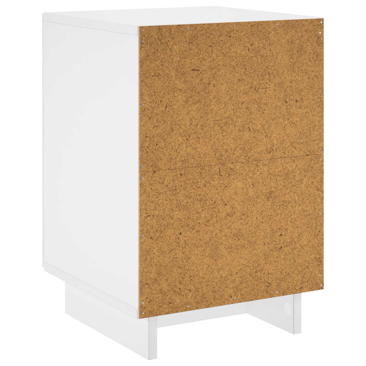 vidaXL Szafka Nocna Biały 33,5 x 34,5 x 50 cm Materiał drewnopochodny
