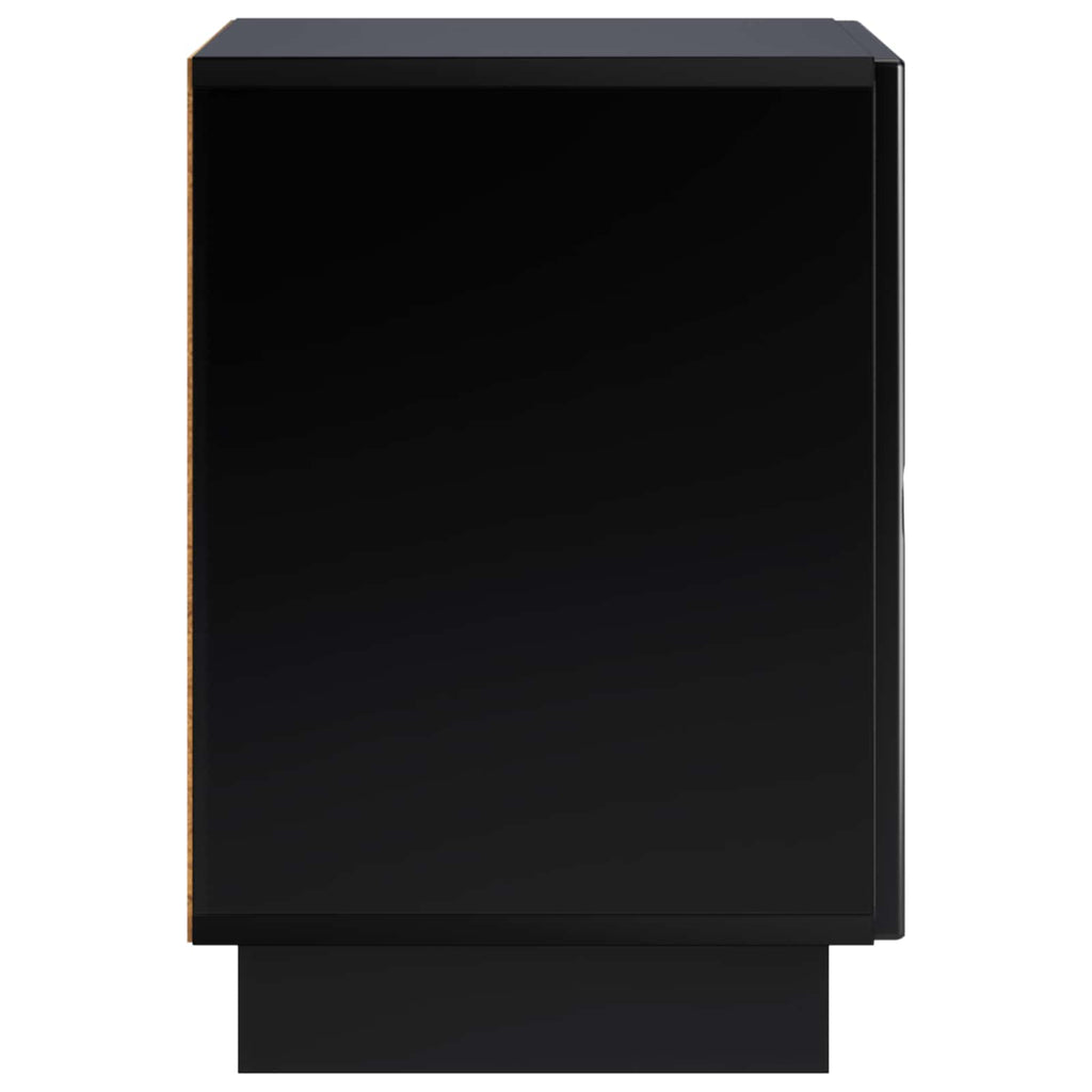 vidaXL Szafka Nocna 2 szt. Czarny 33,5 x 34,5 x 50 cm