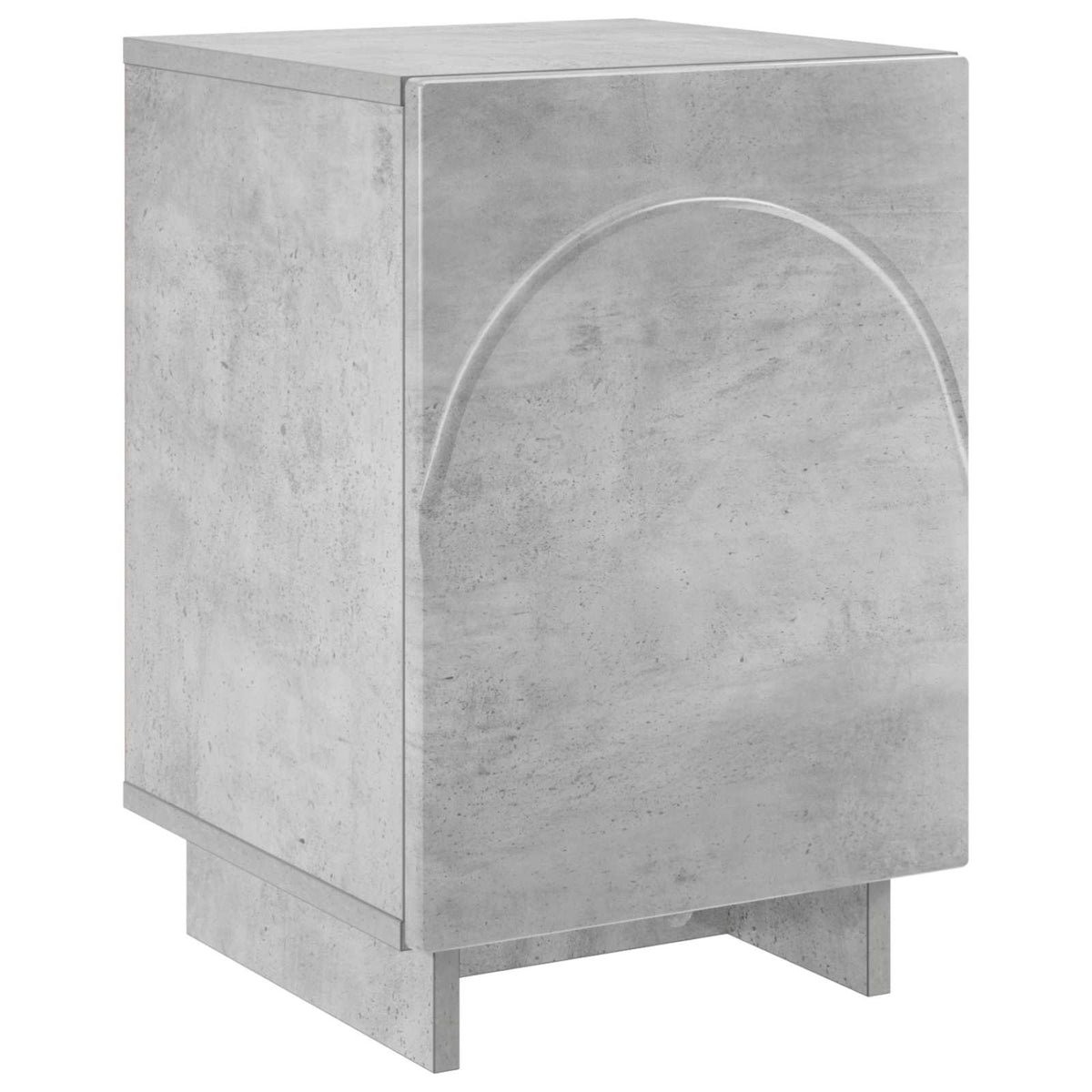 vidaXL Szafka Nocna Betonowy szary 33,5 x 34,5 x 50 cm