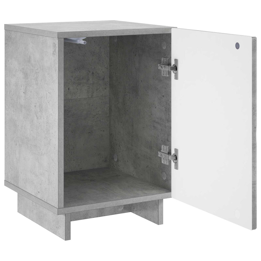 vidaXL Szafka Nocna 2 szt. Betonowy szary 33,5 x 34,5 x 50 cm