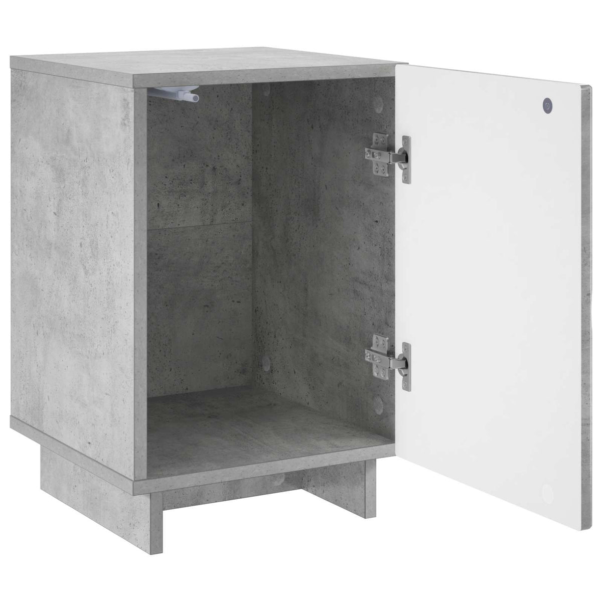 vidaXL Szafka Nocna 2 szt. Betonowy szary 33,5 x 34,5 x 50 cm