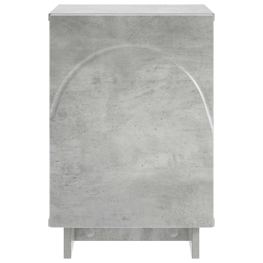 vidaXL Szafka Nocna 2 szt. Betonowy szary 33,5 x 34,5 x 50 cm