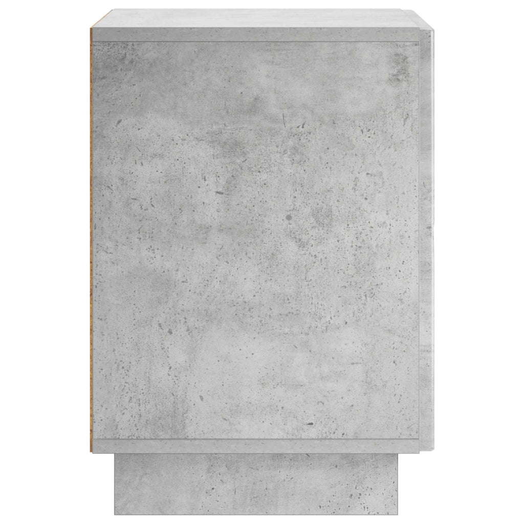 vidaXL Szafka Nocna 2 szt. Betonowy szary 33,5 x 34,5 x 50 cm