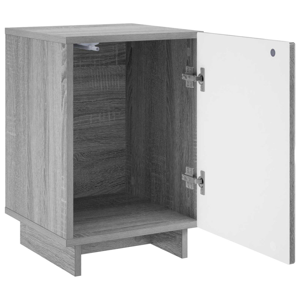 vidaXL Szafka Nocna 2 szt. Szary Sonoma 33,5 x 34,5 x 50 cm