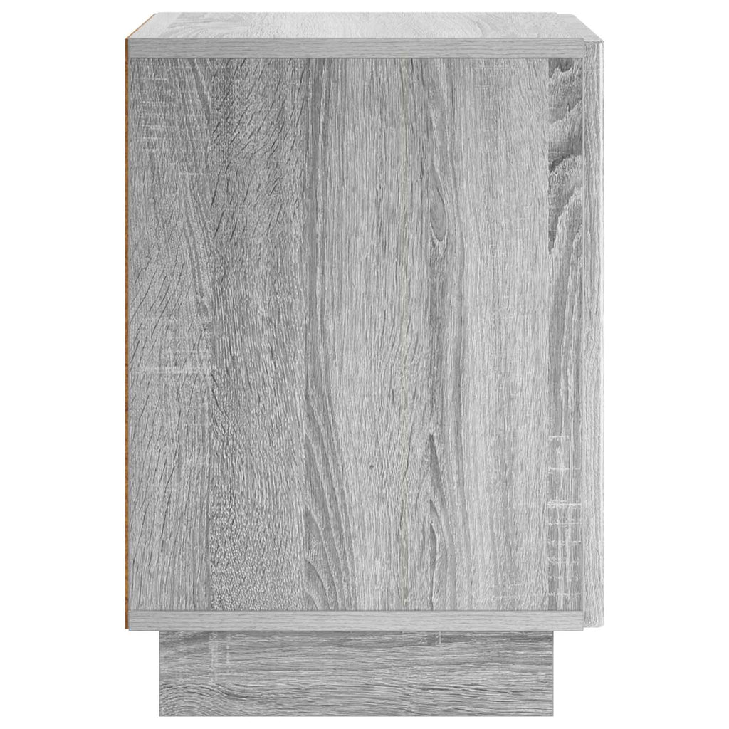 vidaXL Szafka Nocna 2 szt. Szary Sonoma 33,5 x 34,5 x 50 cm