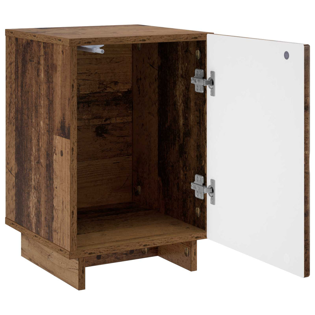 vidaXL Szafka Nocna 2 szt. Stare drewno 33,5 x 34,5 x 50 cm