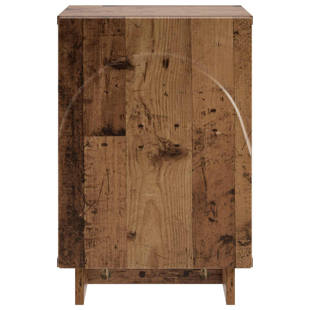 vidaXL Szafka Nocna 2 szt. Stare drewno 33,5 x 34,5 x 50 cm