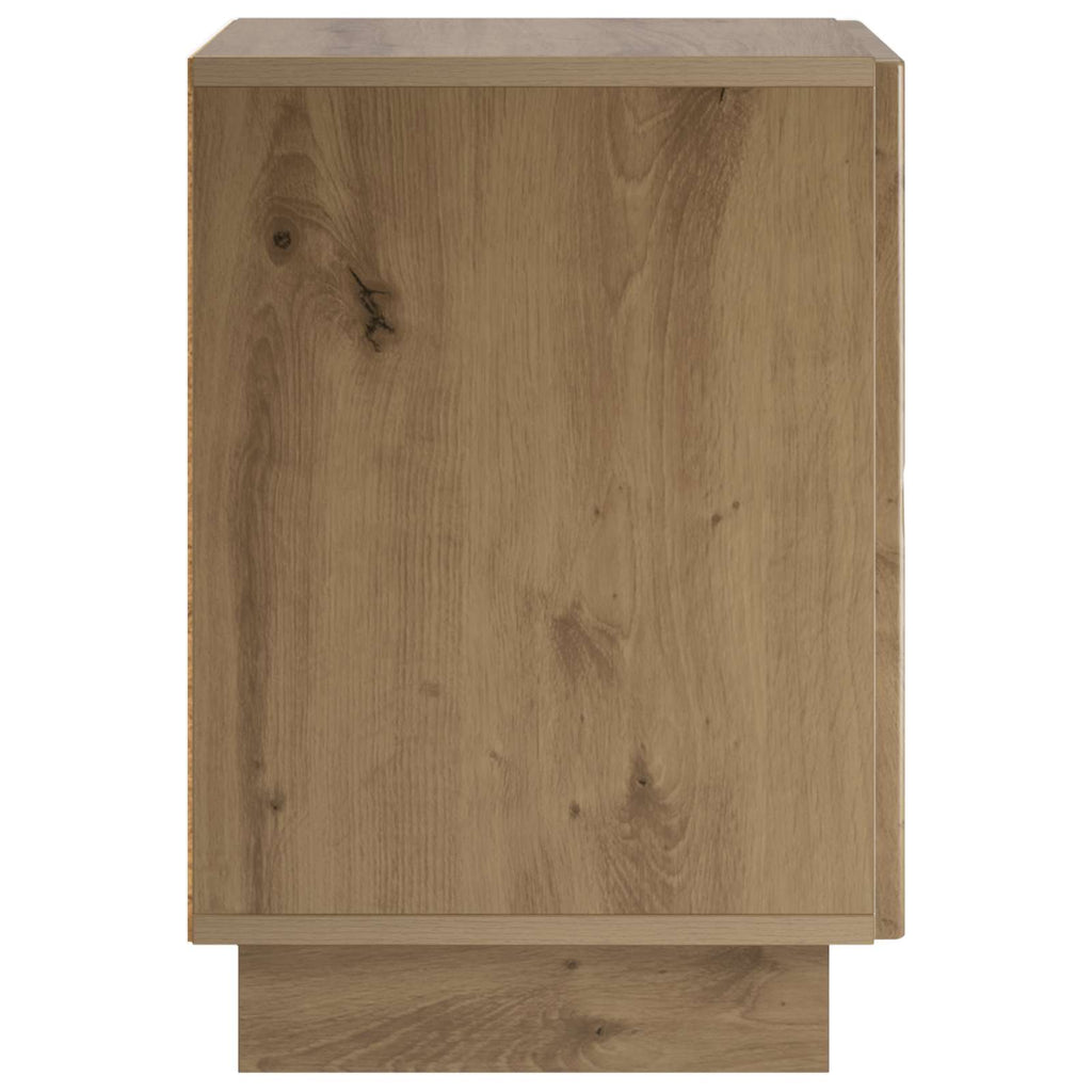 vidaXL Szafka Nocna Dąb artisan 33,5 x 34,5 x 50 cm
