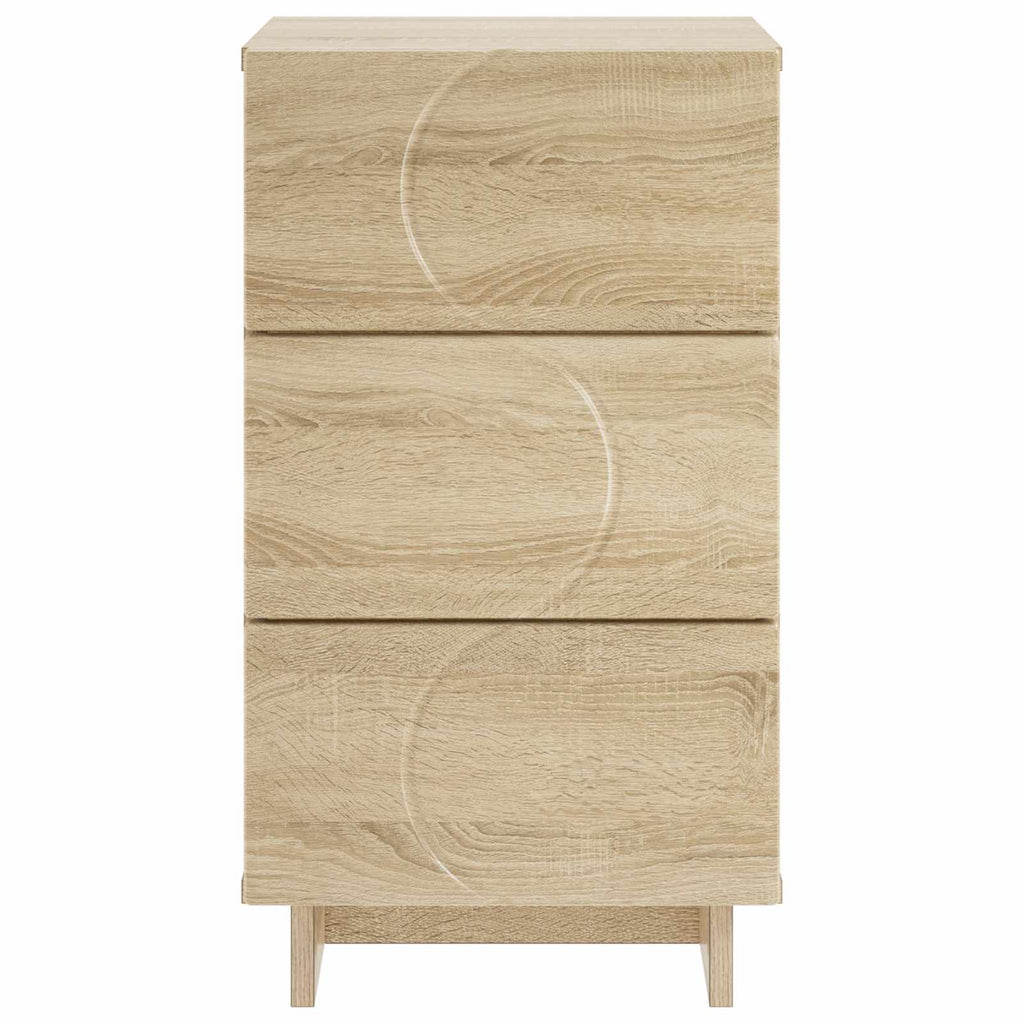 vidaXL Szafka Nocna dąb Sonoma 33,5 x 34,5 x 60 cm
